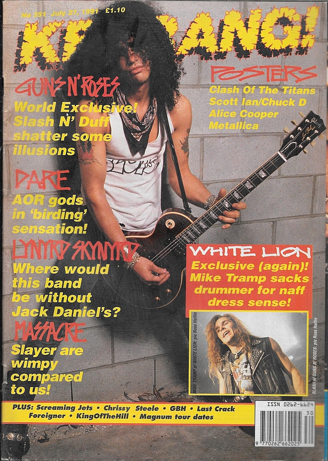 1991.07.27 - Kerrang - "We're Still F@*ked Up!" (Slash, Duff) 1991_011