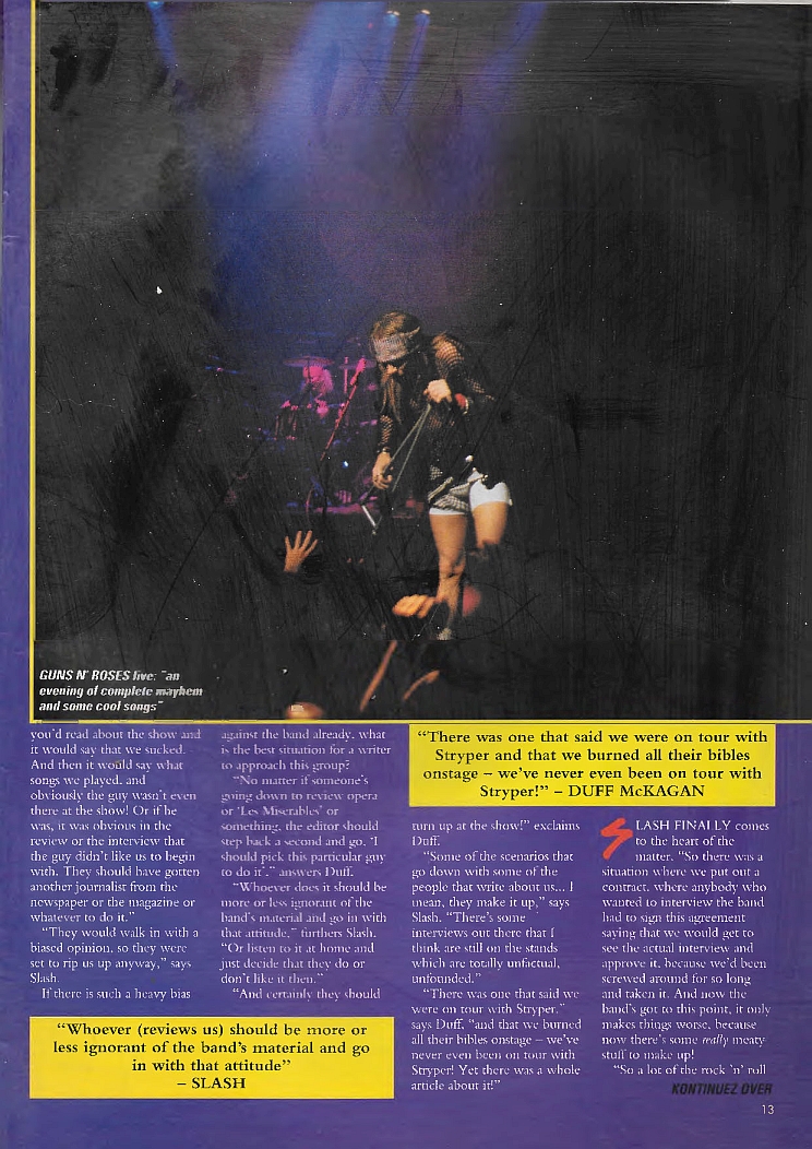 1991.08.03 - Kerrang - "The Kids They Know The Truth..." (Slash, Duff) 1991_018