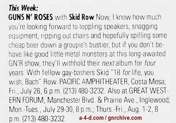 1991.07.29 - Great Western Forum, Inglewood, USA 1991_030
