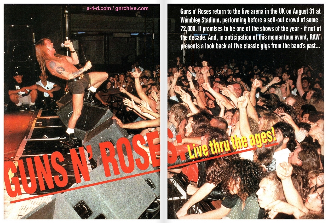 1991.06.DD - RAW - Guns N' Roses: Live Thru The Ages! 1991_053