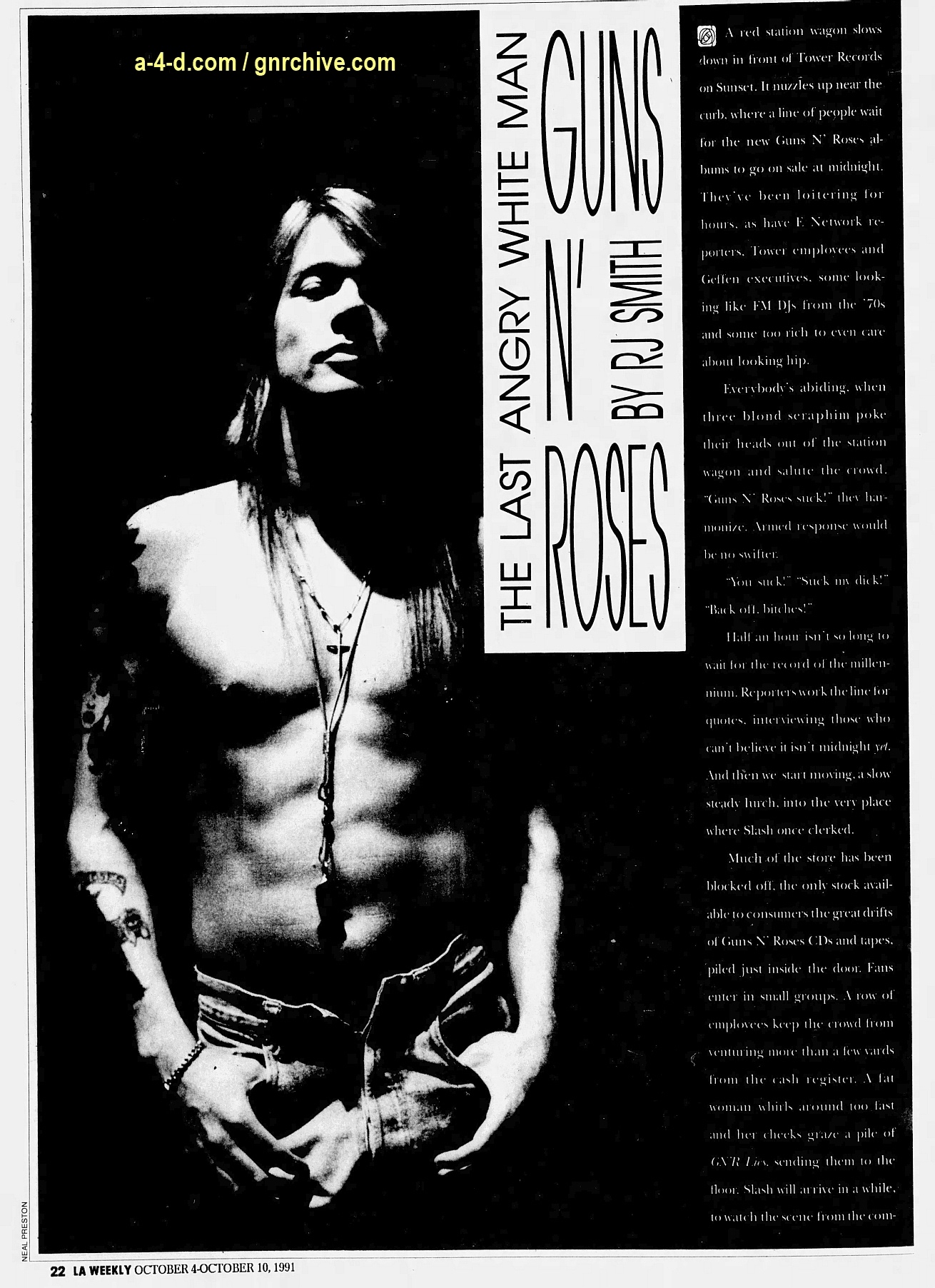 1991.10.04 - L.A. Weekly - Guns N' Roses: Up From Nowhere 1991_112