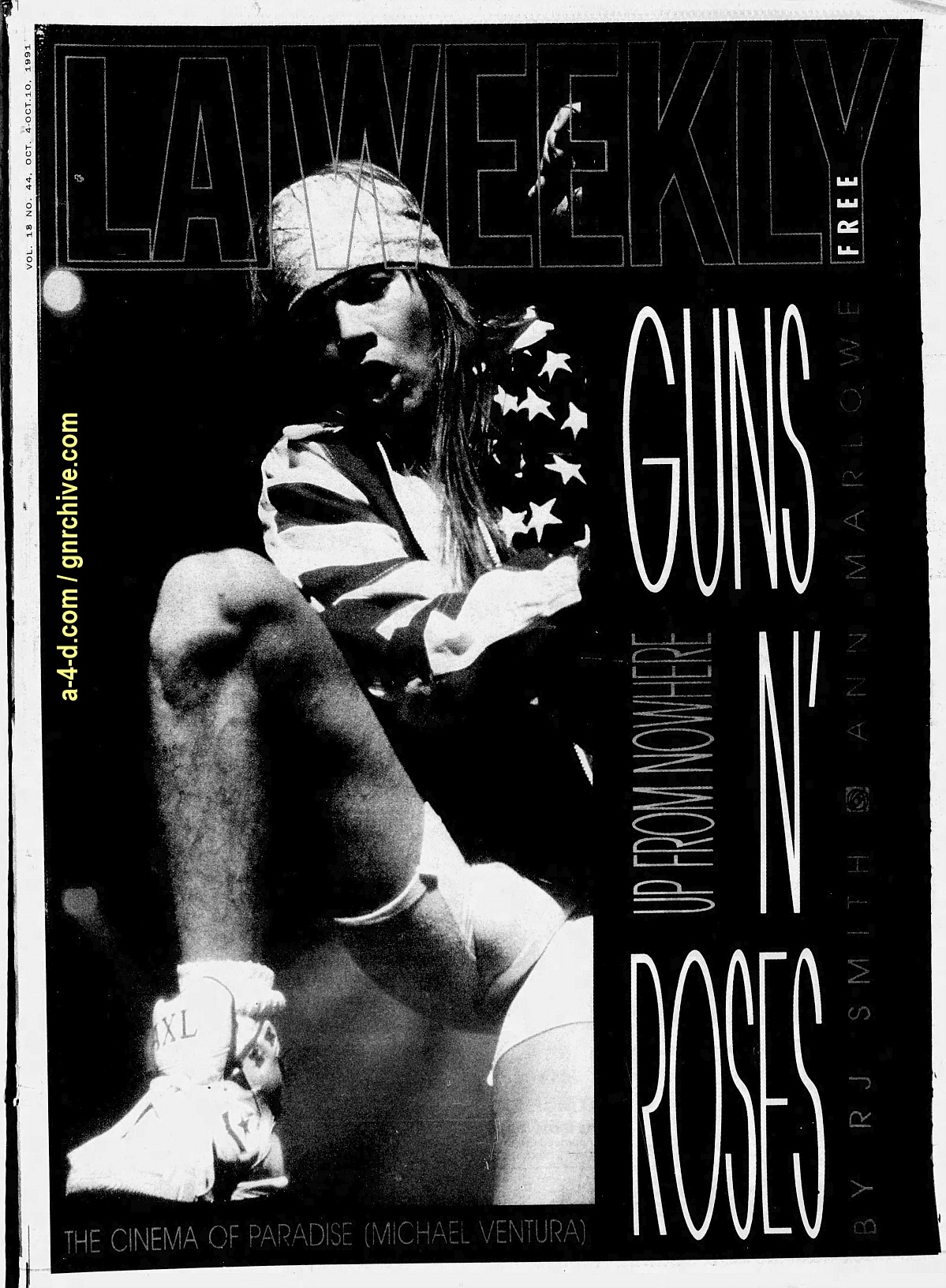 1991.10.04 - L.A. Weekly - Guns N' Roses: Up From Nowhere 1991_113