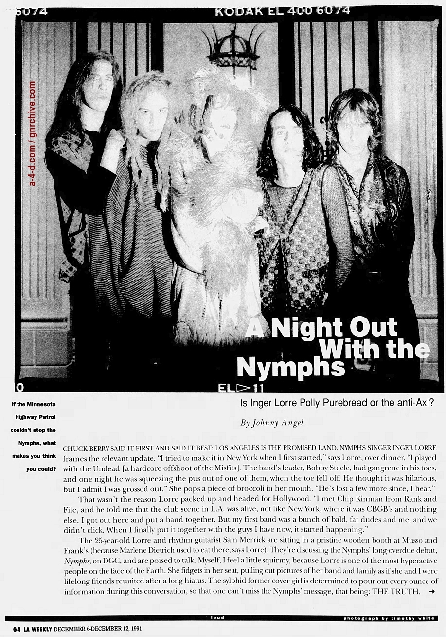 1991.12.06 - L.A. Weekly - A Night Out With The Nymphs (Tom Zutaut) 1991_123