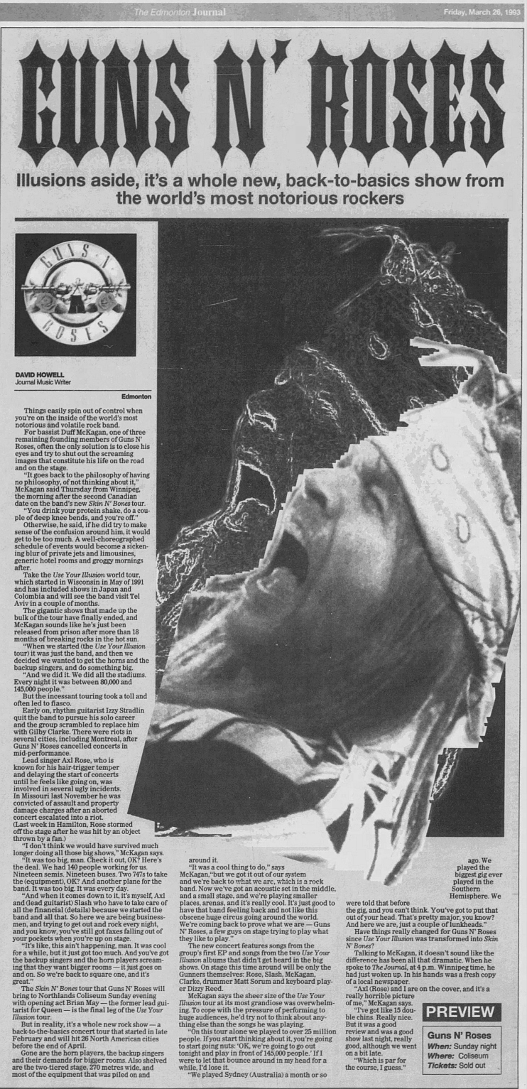 1993.03.26 - Edmonton Journal - Guns N' Roses (Duff) 1993_044