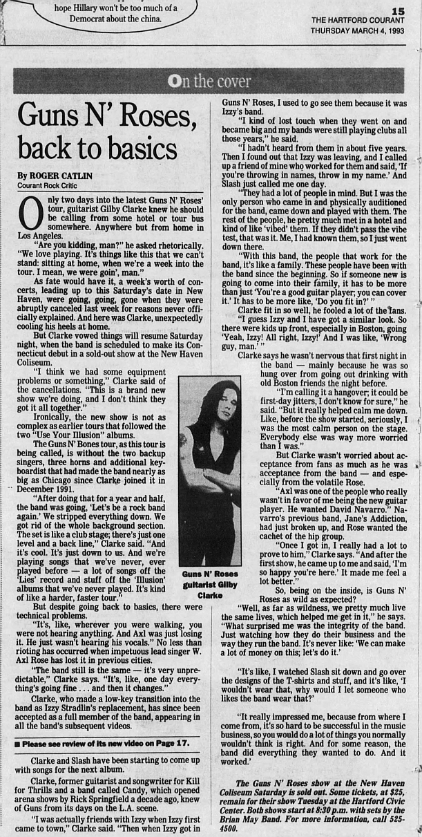 1993.03.04 - The Hartford Courant - Guns N' Roses, back to basics (Gilby) 1993_056