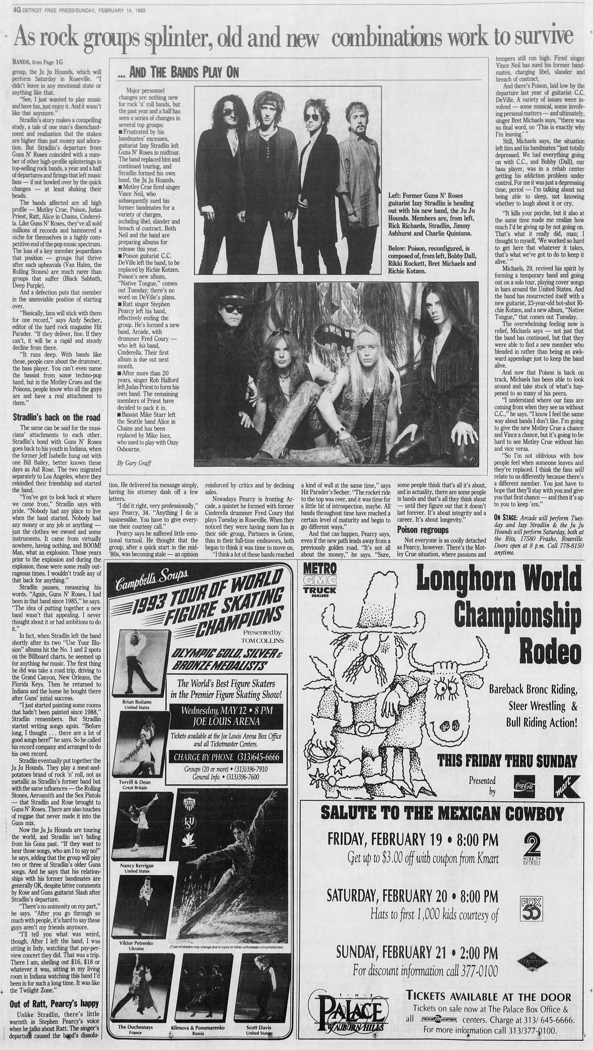 1993.02.14 - Detroit Free Press - Bands splinter, churn, go back to work (Izzy) 1993_095