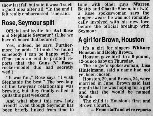 1993.03.05 - The Daily Journal - Rose, Seymour split 1993_103