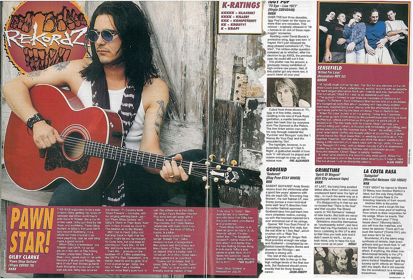 1994.07.16 - Kerrang - Duff Fired? Guns To Split? (Slash) 1994_031