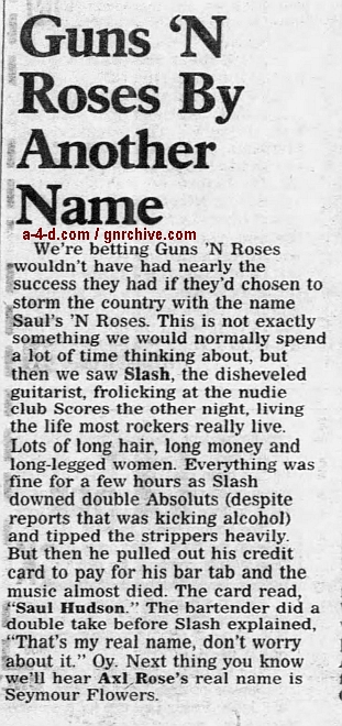 1994.08.10 - New York Daily News - Guns N' Roses By Another Name (Slash) 1994_052