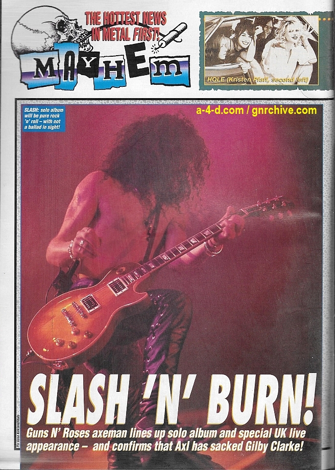 1994.06.25 - Kerrang - Slash 'N' Burn! 1994_063