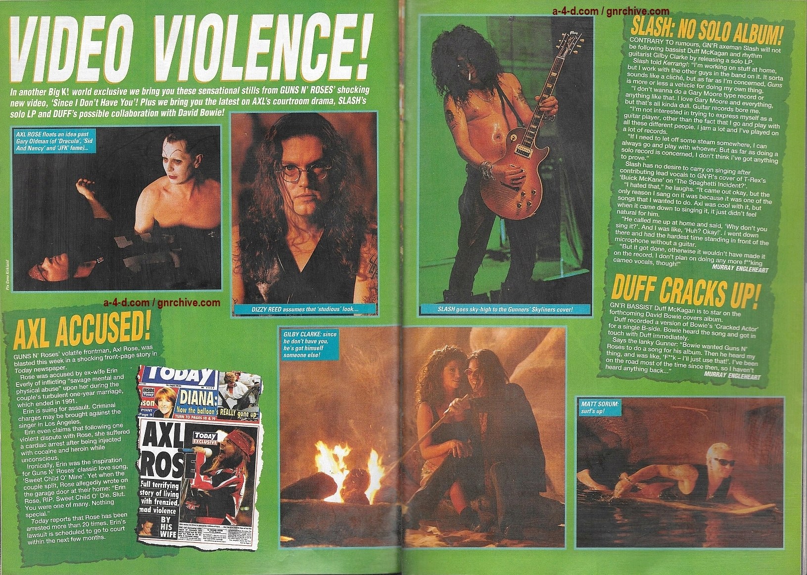 1994.03.19 - Kerrang - Video Violence! 1994_065