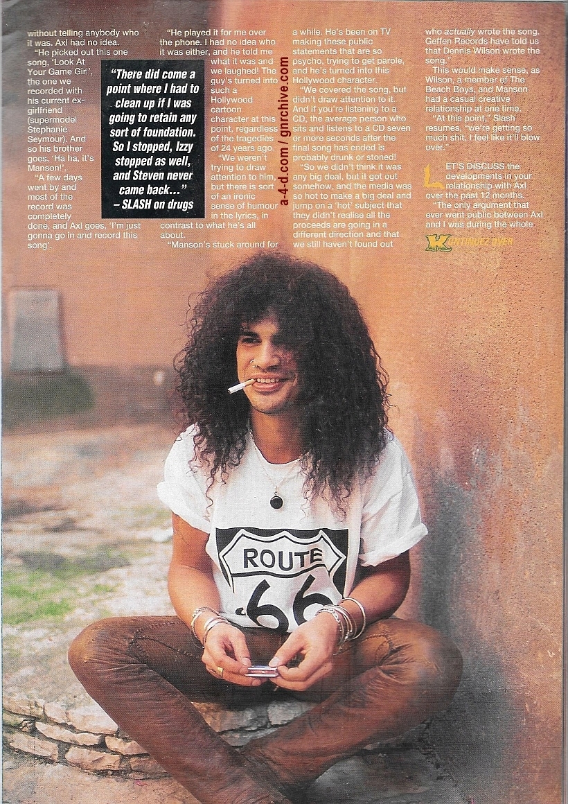 1994.01.15 - Kerrang! - All Guns Blazing! (Slash) 1994_067