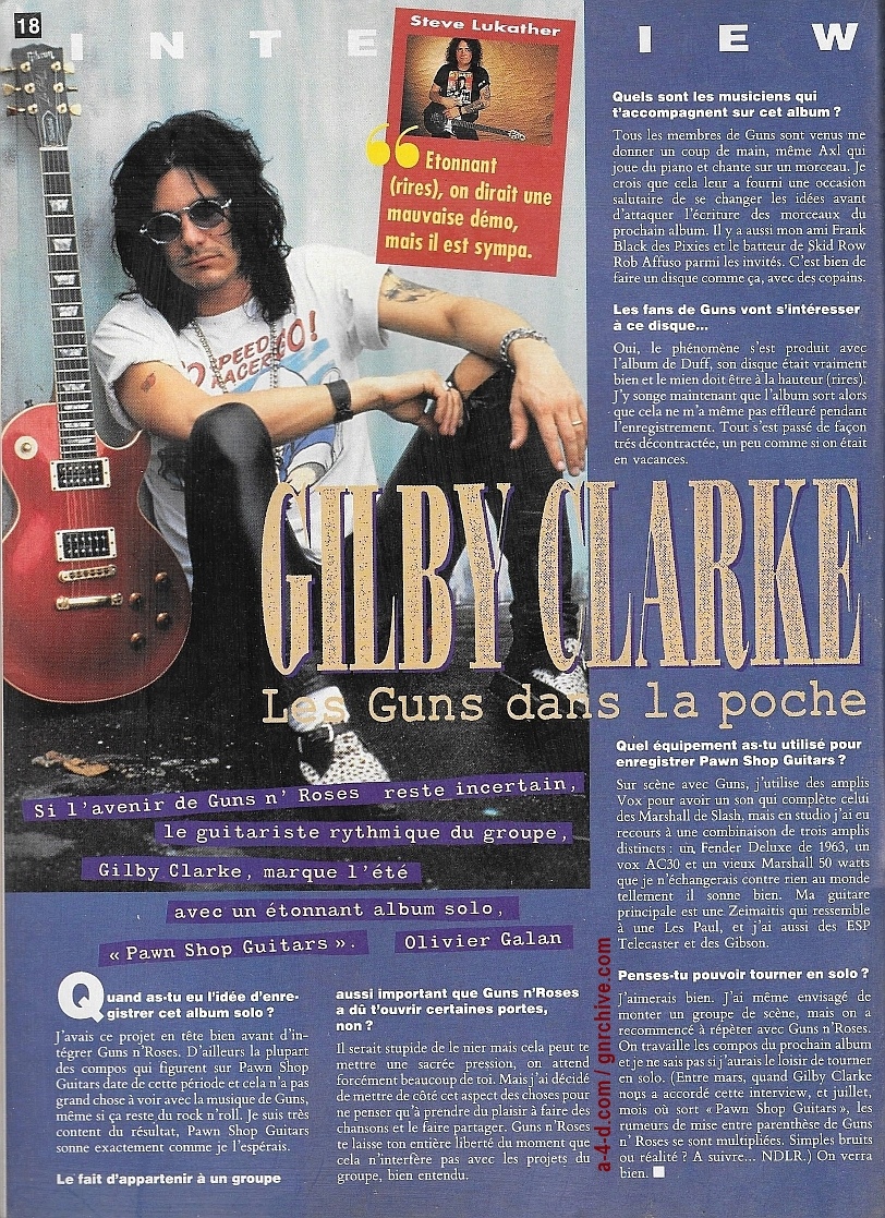 1994.07.DD - Guitarist (France) - Guns In The Bag (Gilby) 1994_075