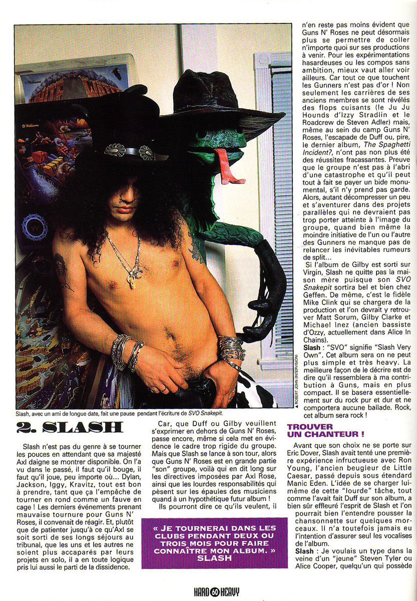 1994.09.DD - Hard N' Heavy Magazine (France) - The Gunslingers (Gilby, Slash) 1994_m14