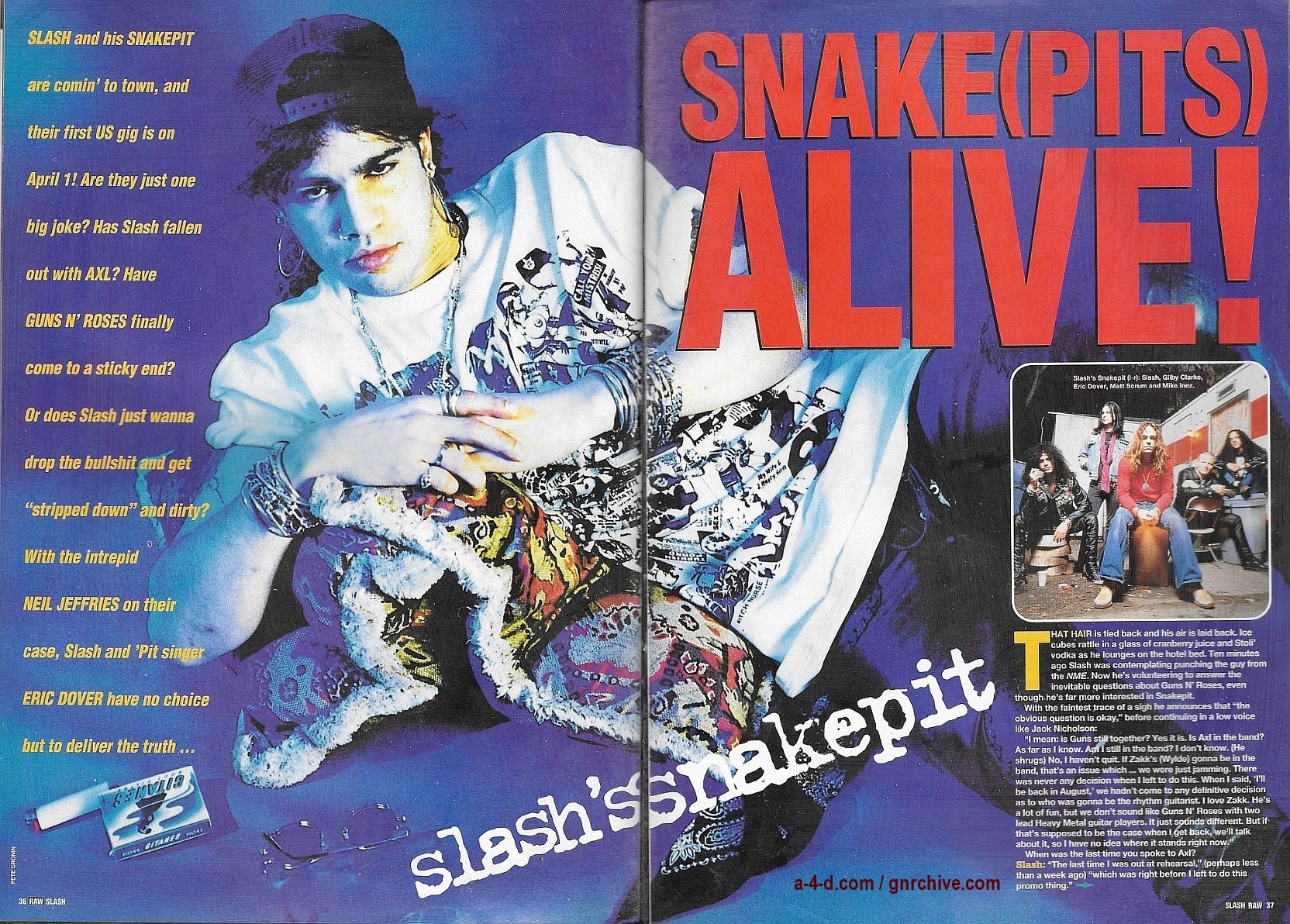 1995.03.01 - RAW - Slash's Snakepit: Stripped Down 'n' Dirty! 1995_047