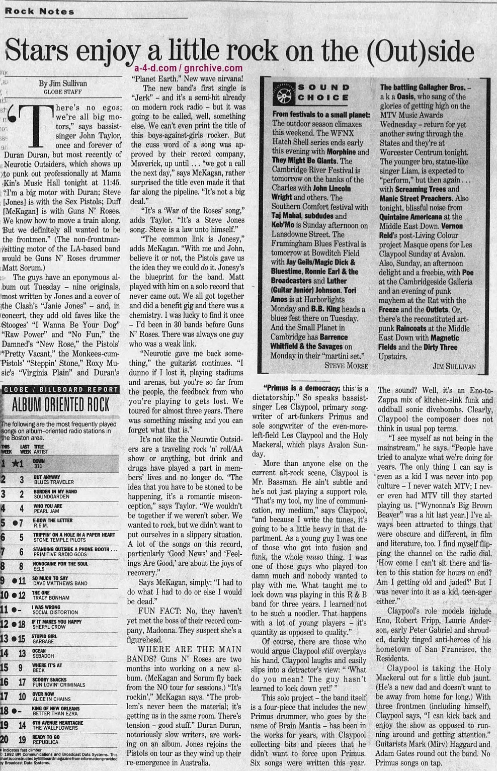 1996.09.06 - The Boston Globe - Stars enjoy a little rock on the (Out)side (Duff) 1996_029