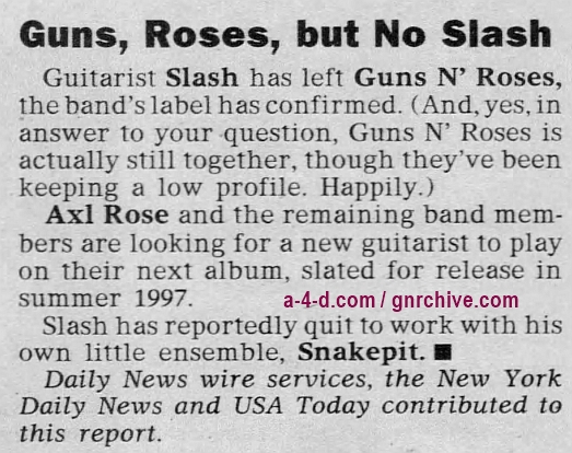 1996.11.01 - Philadelphia Daily News - Guns, Roses, but No Slash 1996_115