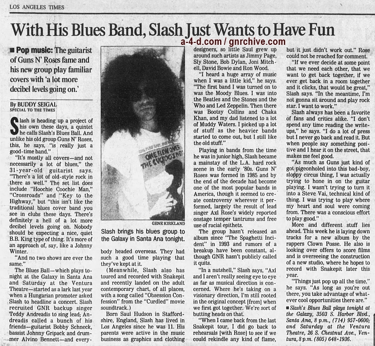 1997.02.07 - Los Angeles Times - With His Blues Band, Slash Just Wants to Have Fun (Slash) 1997_011