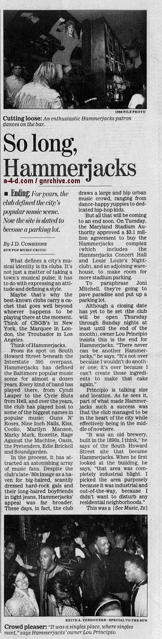 1987.10.18 - Hammerjacks, Baltimore, MD, USA 1997_024