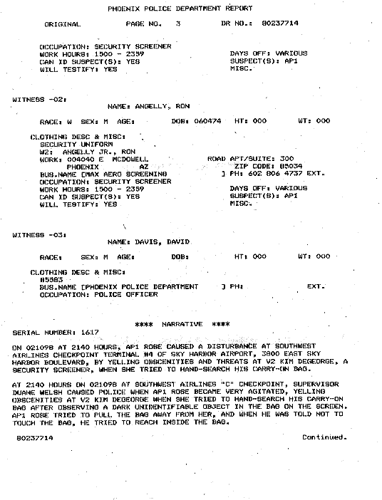 1998.02.10 - Phoenix Police Report on Axl's arrest 1998_012