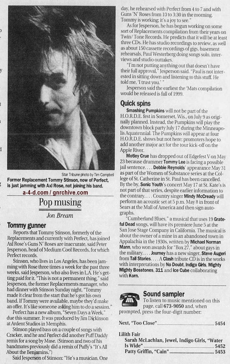 1998.04.28 - Star Tribune - Tommy Gunner 1998_013