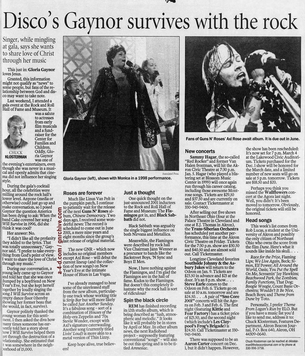 2000.12.14 - The Akron Beacon Journal - Roses Are Forever 2000_120