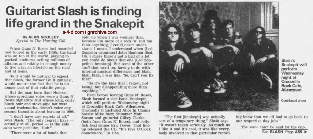 2001.03.10 - The Morning Call - Guitarist Slash Is Finding Life Grand In The Snakepit 2001_033