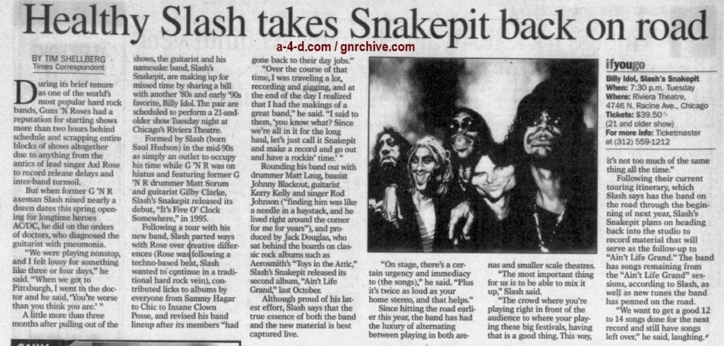 2001.06.22 - The Munster Times - Healthy Slash Takes Snakepit Back On The Road 2001_043