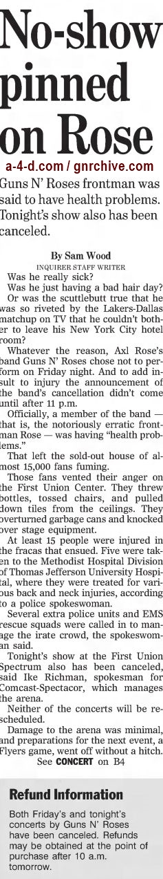 2002.12.07/08 - The Philadelphia Inquirer - Reports on the no-show in Philadelphia 2002_183