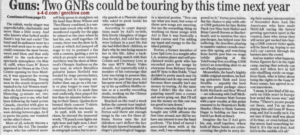 2002.12.16 - The Ottawa Citizen - The Sad Tale That Is (Was) Guns N’ Roses 2002_197