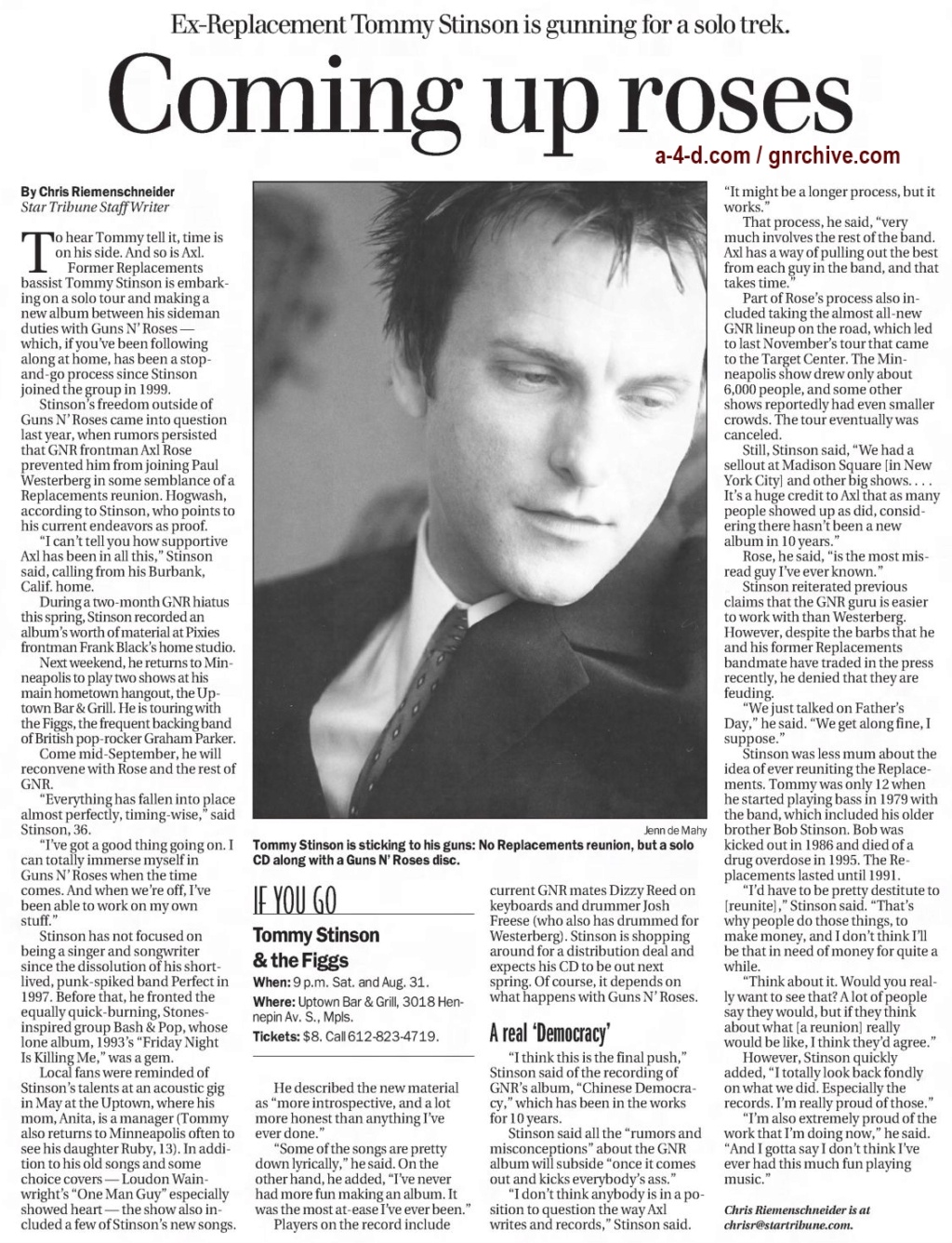 2003.08.24 - Star Tribune - Coming Up Roses (Tommy) 2003_028