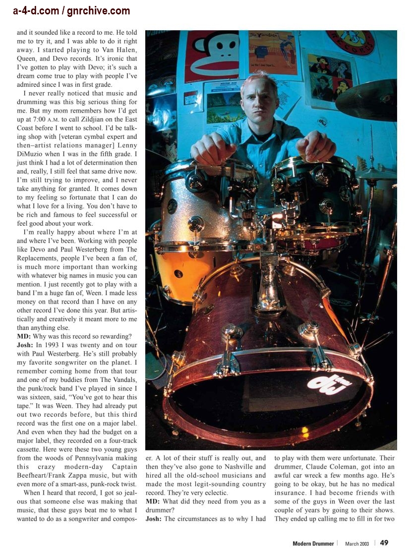 2003.03.DD - Modern Drummer - Josh Freese: In Demand 2003_043