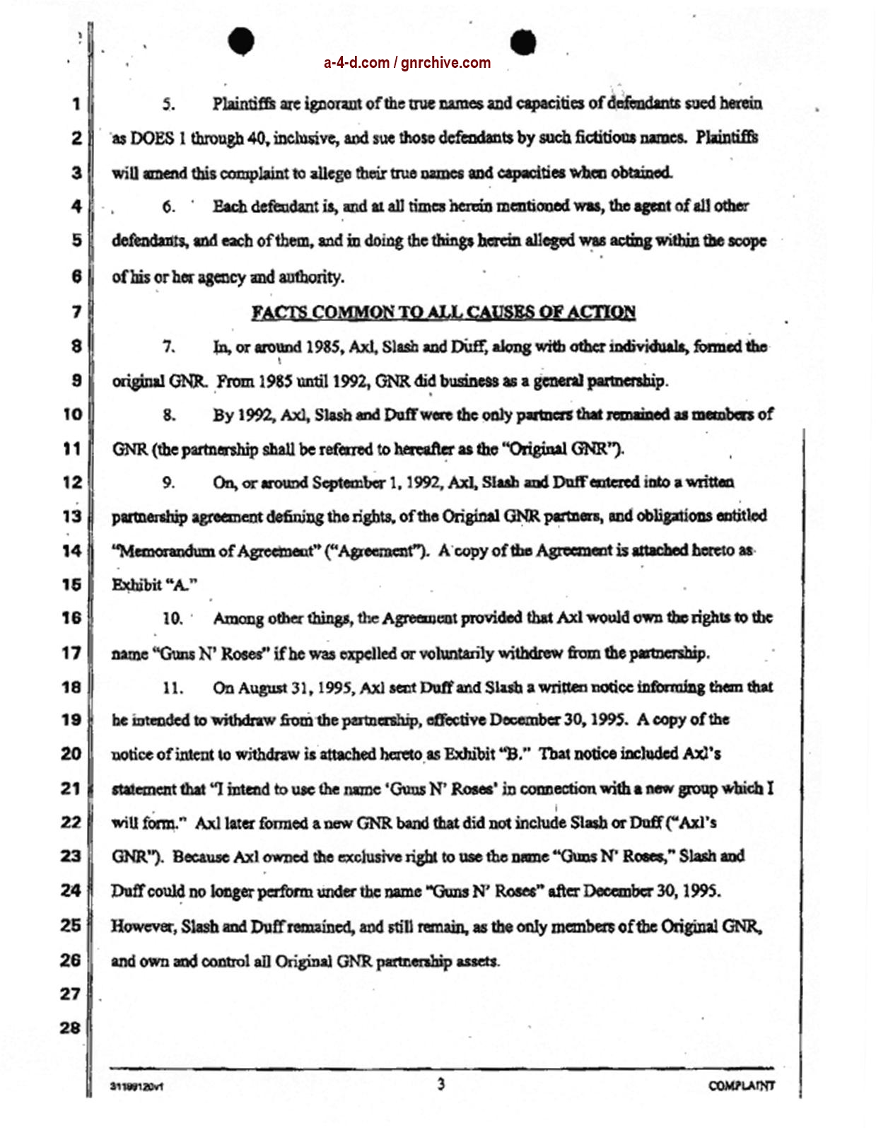 2004.04.29 - Slash & Duff Vs. Axl Lawsuit Document  2004_040