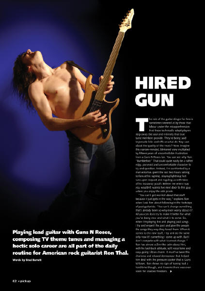 2009.02.DD - Play Music Pickup Magazine - Hired Gun (Bumblefoot) 20090210