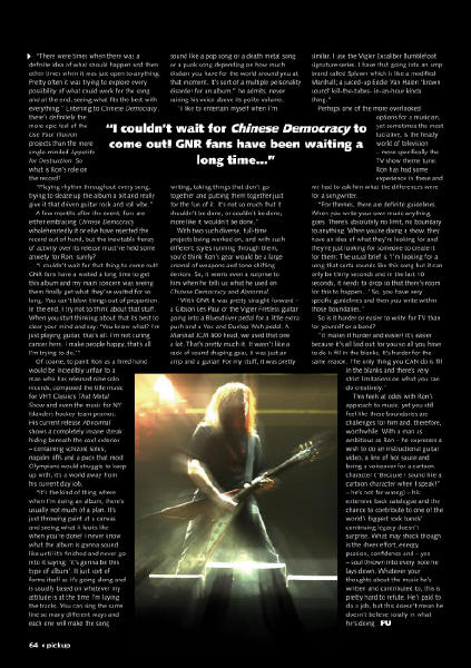 2009.02.DD - Play Music Pickup Magazine - Hired Gun (Bumblefoot) 20090211