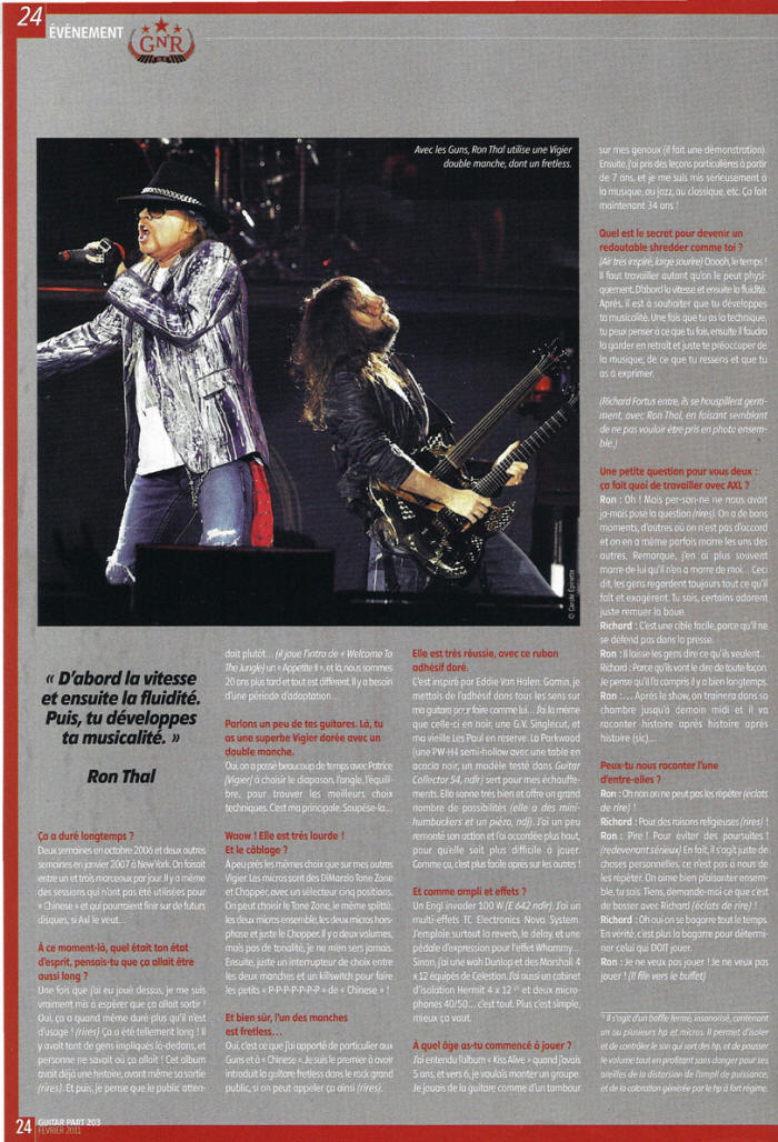 2011.02.DD - Guitar Part (France) - Interview with Bumblefoot 20110212