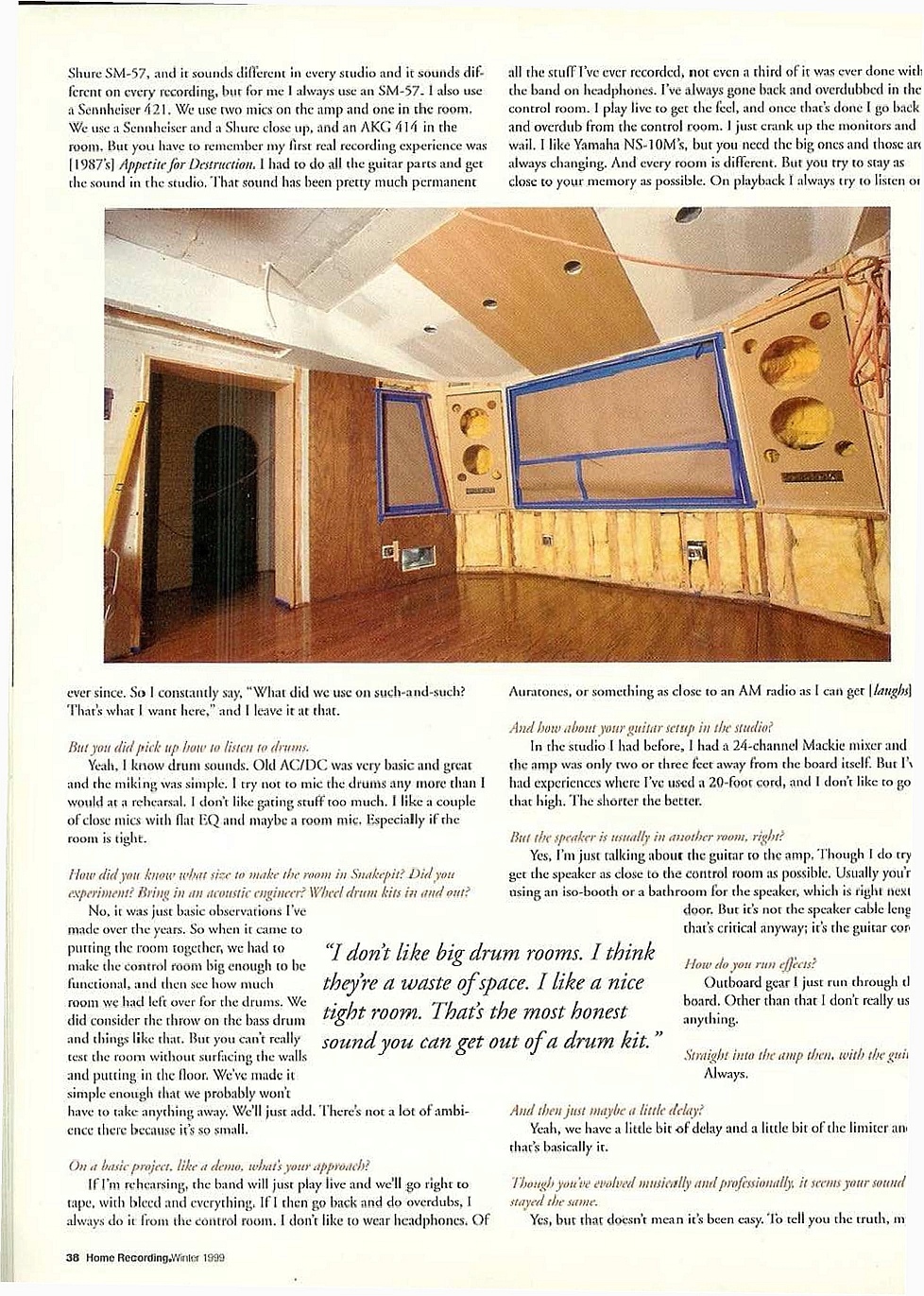 1999.01.DD - Home Recording Magazine - Slash In The Studio _slash11