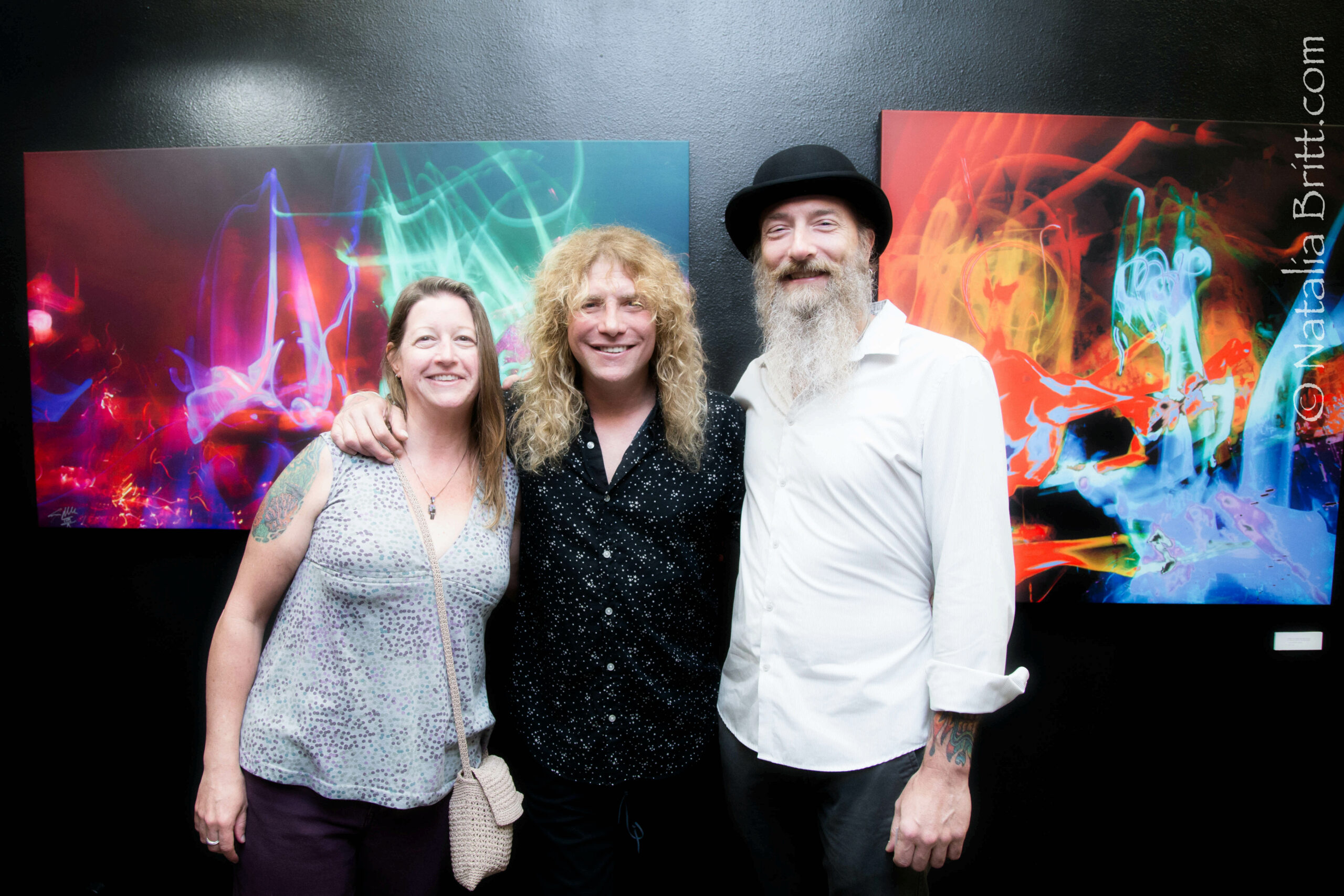 2015.04.19 - California Rock News - Steven Adler Debuts Fine Artwork Collection at Forgotten Saints L.A. Img_3510