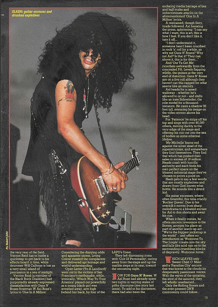 1989.10.21 - Los Angeles Coliseum, Los Angeles, USA Kerran10