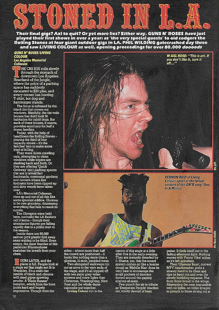 1989.10.21 - Los Angeles Coliseum, Los Angeles, USA Kerran11