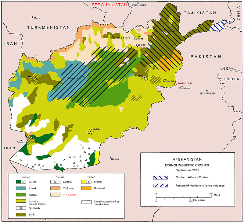 Pueblo Mazarí en Afghanistan Mapa_a10