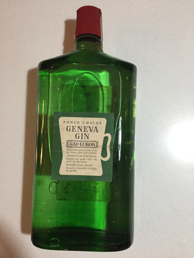 Bouteille intacte et pleine de Gin gai-luron 1962 Img_3521