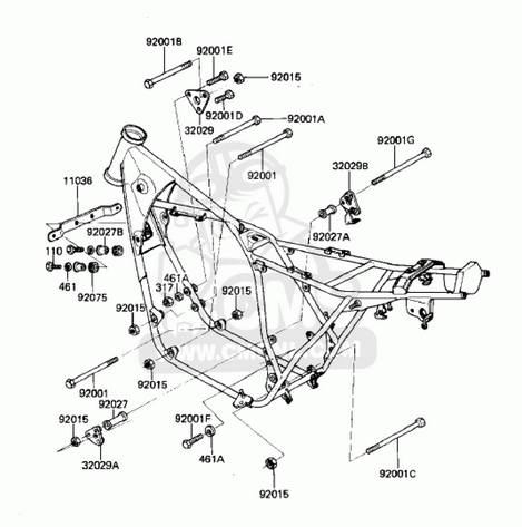 Quincaillerie pour mon z400j (vis de fixation moteur et ... Captur10