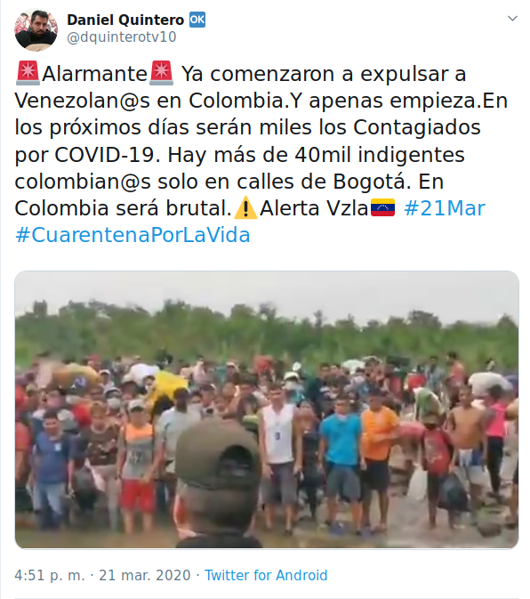 COLOMBIA:LA SUCURSAL SURAMERICANA DEL CORONAVIRUS  Captur72