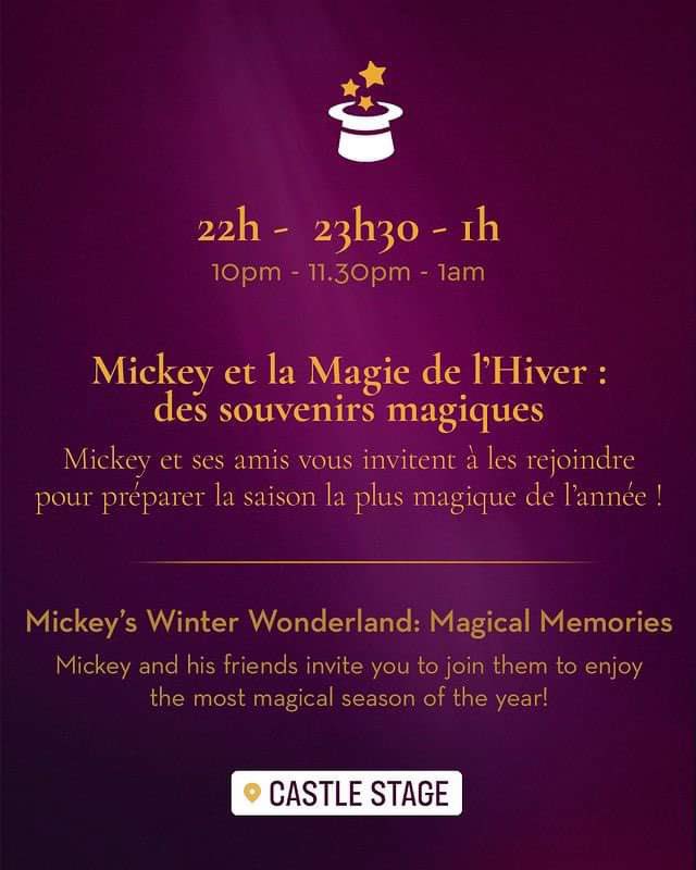  - Christmas Night - Soirée Disneyland Pass - jeudi 30 novembre 2023 20231111