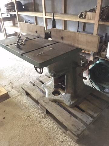 restauration anciennes machines bois Guillet & Fils