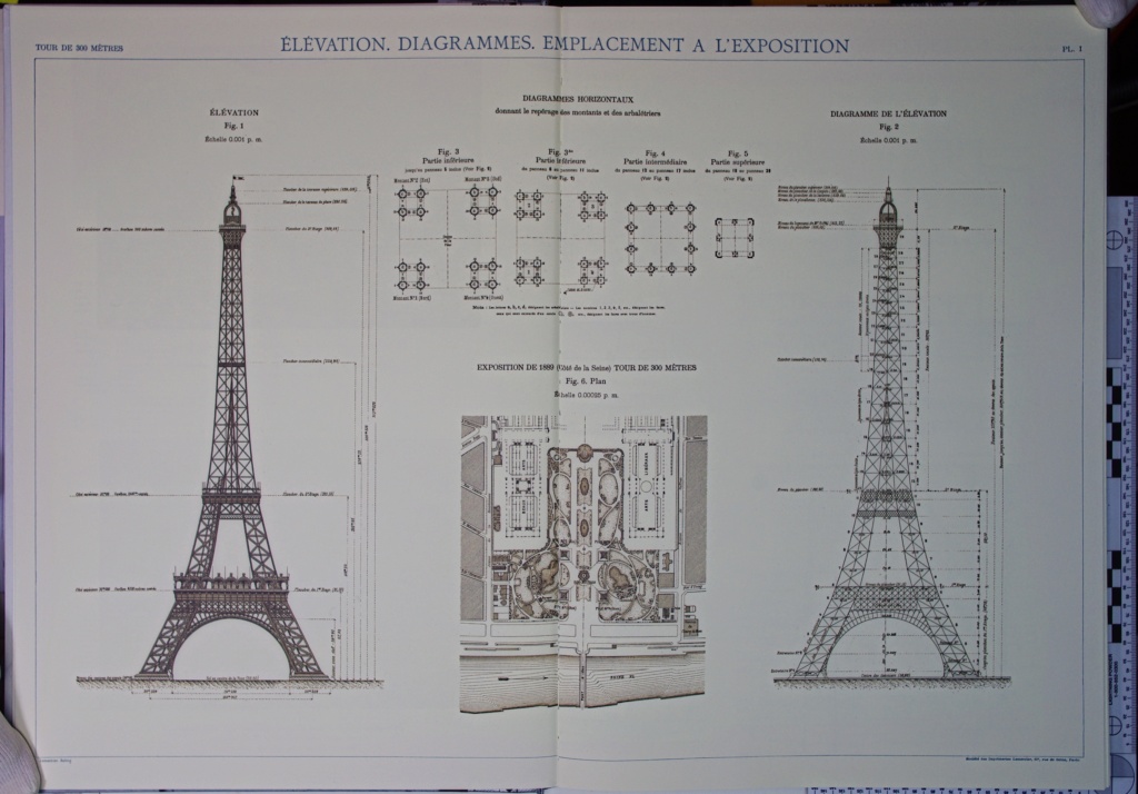 Eiffelturm im Maßstab 1:1000 gebaut von 3DPilot Eiffel10