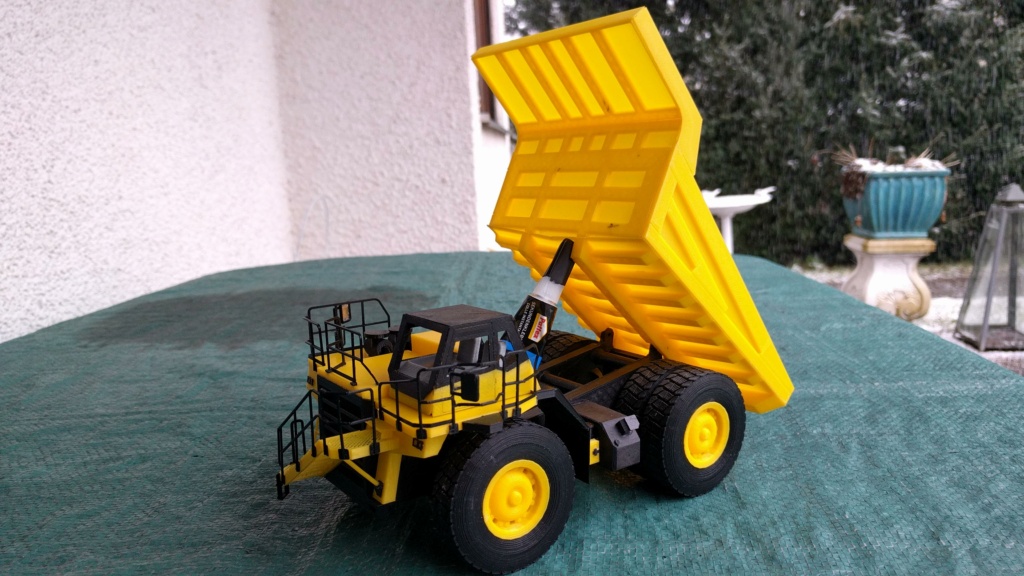 Komatsu HD785 Tagebau Truck mit 3D-Drucker gebaut von 3DPilot Img_2061