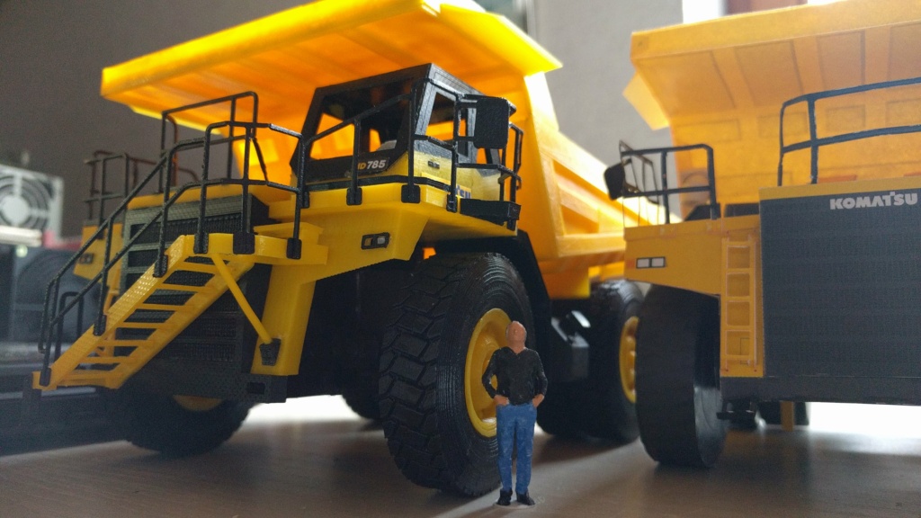 Komatsu HD785 Tagebau Truck mit 3D-Drucker gebaut von 3DPilot Img_2074