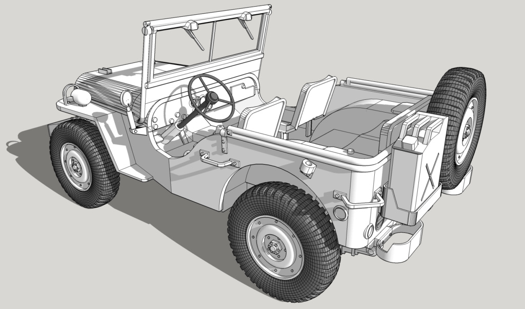 Willys Jeep MB im Maßstab 1:18 Jeep10